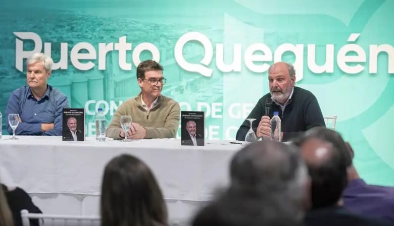 Presentaron un libro sobre la gestión de Tettamanti y destacaron el rol estratégico de Puerto Quequén