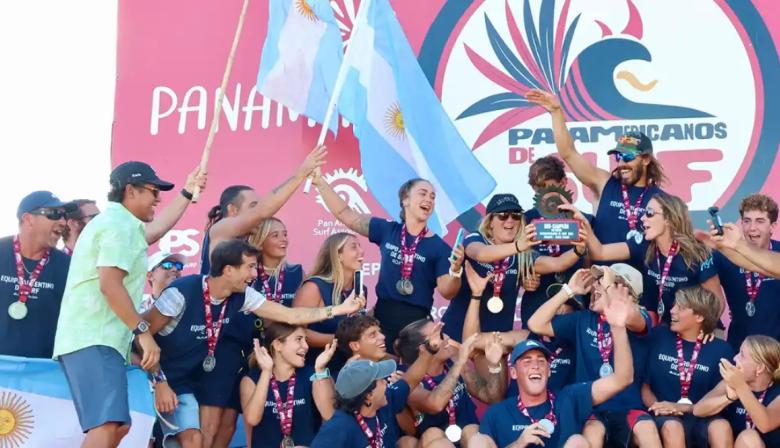 Con una destacada presencia de Evelyn Gontier, Argentina cerró un gran torneo y fue segunda en el Panamericano de Surf