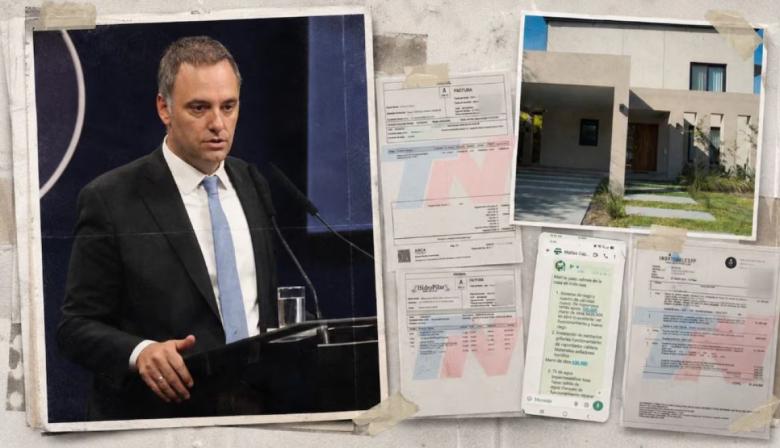 Salen a la luz comprobantes y chats por las millonarias refacciones en la casa de Adorni