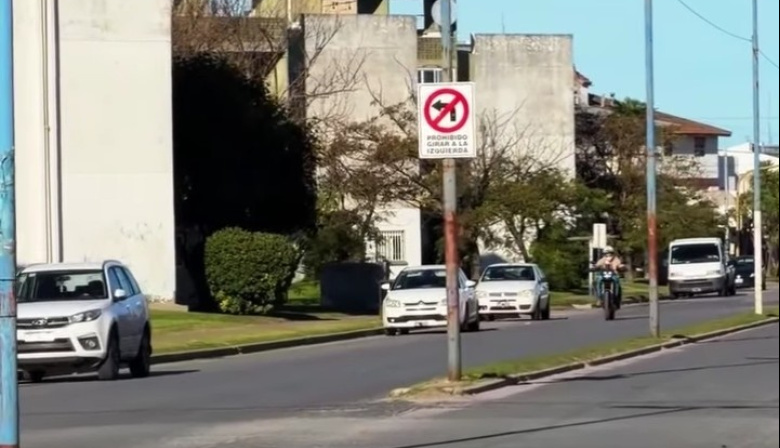 El Observatorio Vial informa en qué avenidas está prohibido girar a la izquierda