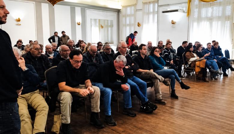 Rojas recibió a productores rurales y evalúan declarar la emergencia agropecuaria en Necochea