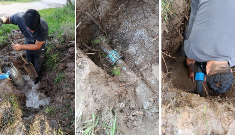 Obras Sanitarias resolvió más de 320 reclamos y ejecutó múltiples intervenciones en la primera quincena de junio