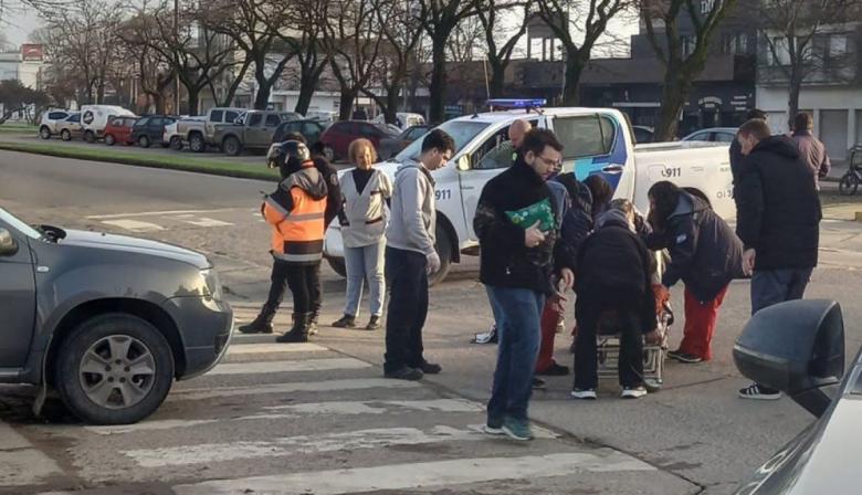 Atropellaron a una mujer en la senda peatonal de 59 y 42