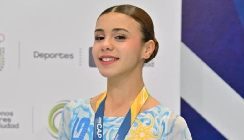 Patín: Eliana Otero logró la medalla de bronce en el Campeonato Panamericano de Clubes Promocionales