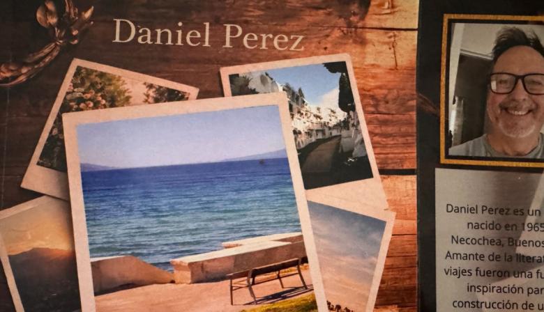 Daniel Pérez presenta su primera novela: una historia nacida entre viajes, recuerdos y emociones