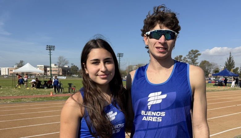 Destacadas actuaciones de Santino Marchetti y Rosario Coronel en el Nacional U23 de atletismo