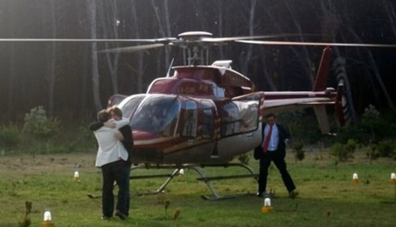 El helicóptero que llevó a Boudou y a Telechea a Necochea en 2011 era de la empresa involucrada en la tragedia de San Juan