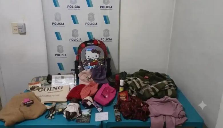 La Policía recuperó objetos robados de una vivienda y aprehendió a uno de los presuntos autores