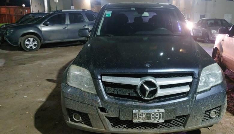 Recuperaron en Mar del Plata la camioneta Mercedes Benz robada en un edificio de Necochea