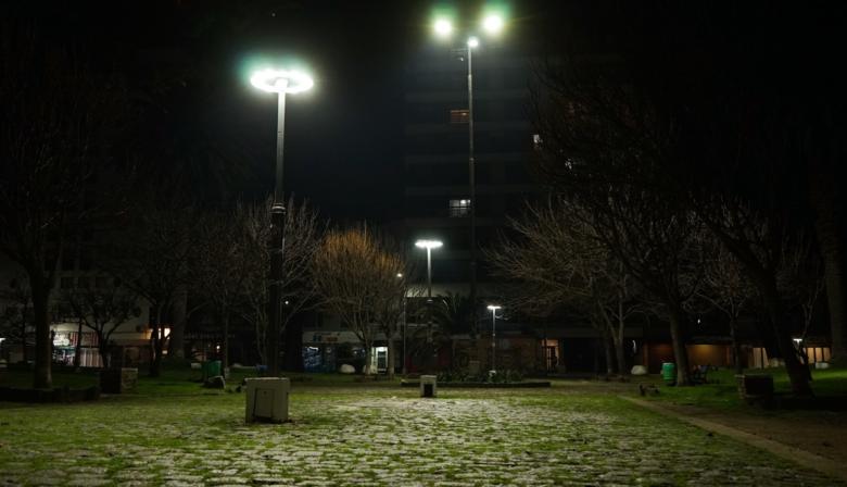 Avanza el recambio de luminarias en distintos sectores de la ciudad
