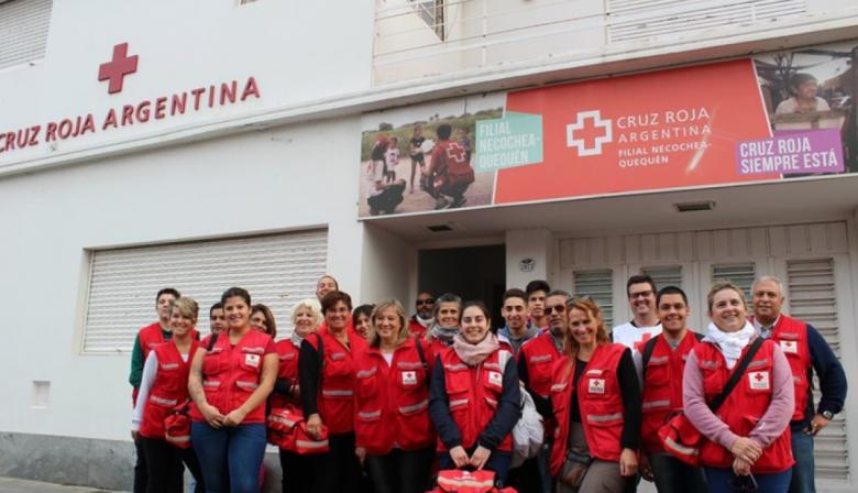 La Cruz Roja Necochea refuerza su labor comunitaria y lanza un nuevo curso de primeros auxilios