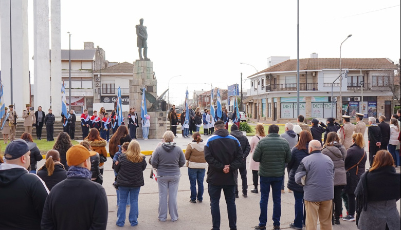 Este lunes será el acto en homenaje al General San Martín