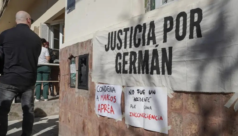 Fiscalía pidió 4 años y 6 meses de prisión para Marcos Aprea por la muerte de Germán Appella., El lunes se conoce el veredicto