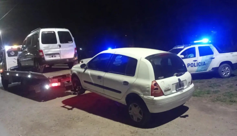 Dos aprehendidos y dos vehículos secuestrados durante un operativo en el acceso a Quequén