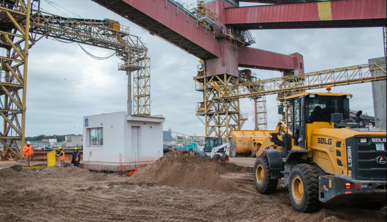 Avanza el plan de obras 2026 de Puerto Quequén