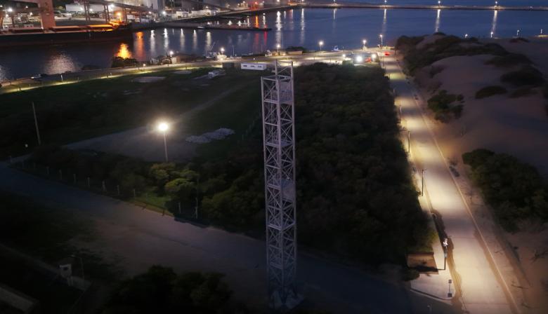 Puerto Quequén renovó su sistema de señalización marítima