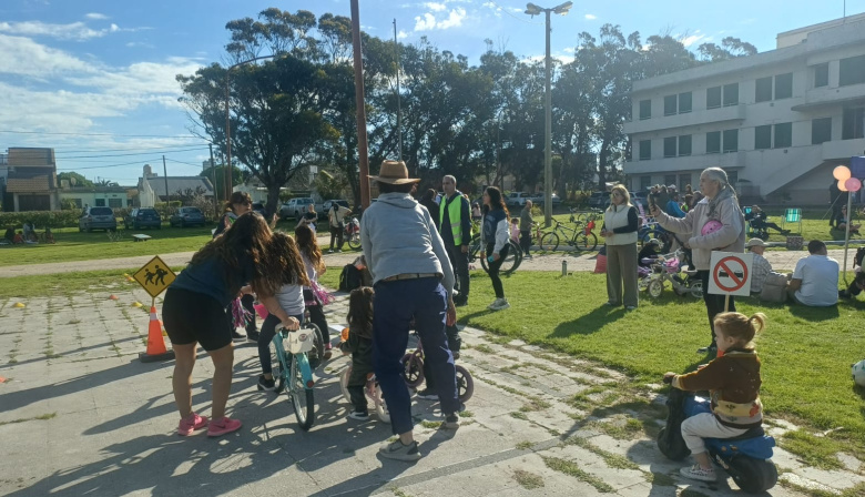 El Observatorio realizó una nueva jornada de educación vial para niños y vecinos de Quequén