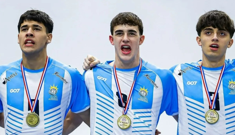Demian Goñi fue convocado a la Selección Argentina Sub-17 de Beach Handball