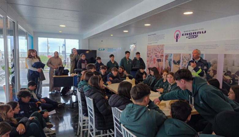 Estudiantes de Balcarce visitaron el Centro de Interpretación de Puerto Quequén