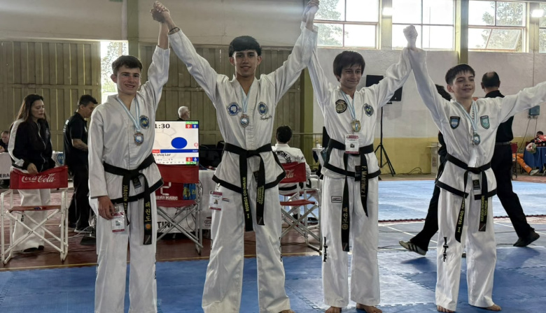 Destacada actuación de taekwondistas necochenses en la 4ª etapa del ATT en Calamuchita
