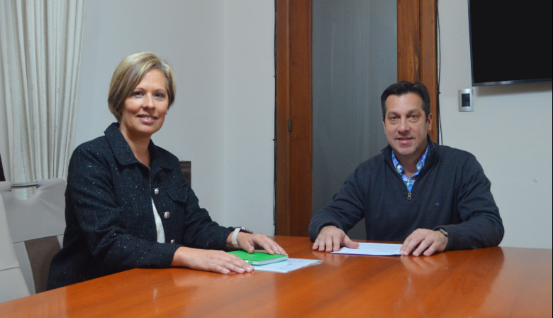 El Intendente recibió a la coordinadora de la UNICEN para analizar el presente y futuro de la sede Quequén