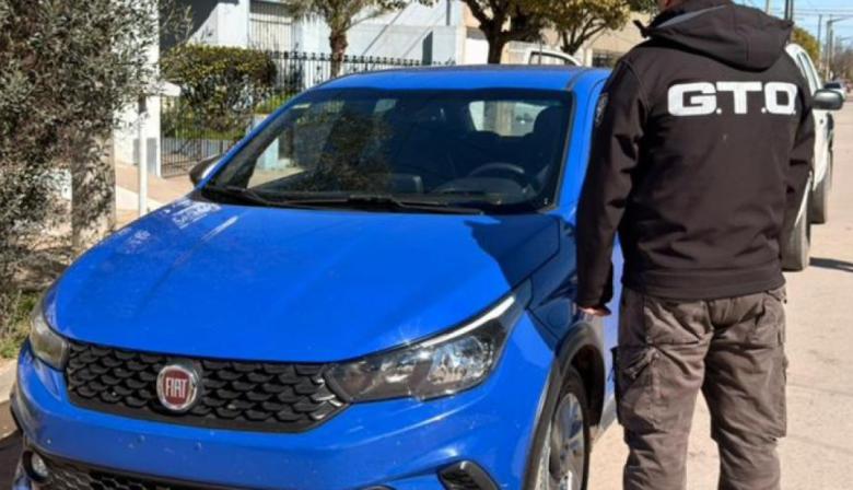 Recuperaron en Necochea un Fiat Argo robado a mano armada en Mar del Plata