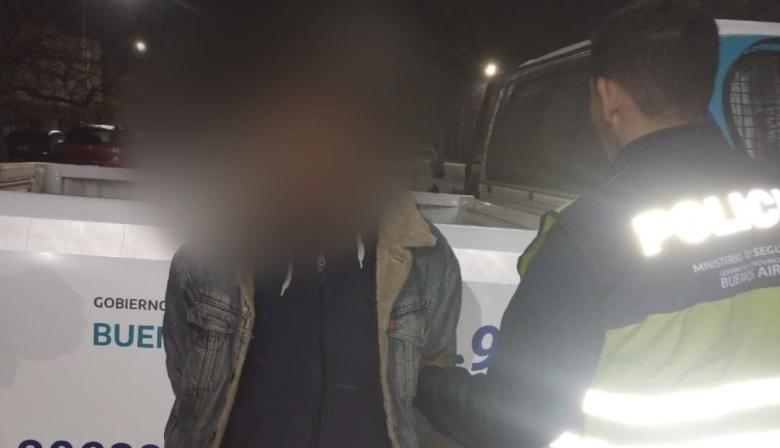 Ingresó al predio de Tránsito Municipal y fue detenido tras una persecución con apoyo del Centro de Monitoreo