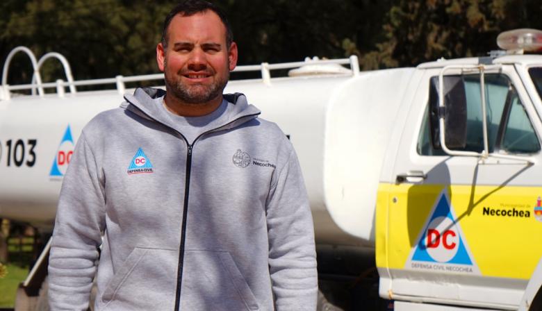 Defensa Civil sigue creciendo: incorporó una cisterna de 12 mil litros tras un trabajo de recuperación impulsado por Augusto Fulton