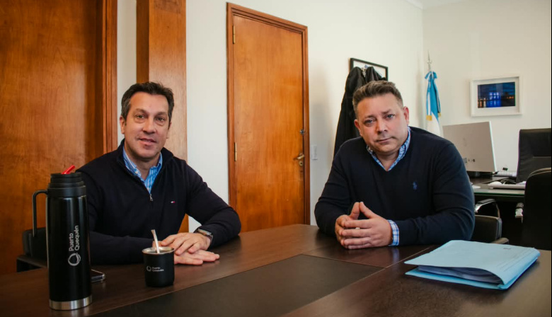 Ernesto Povilaitis asumió la presidencia de Puerto Quequén y ya inició su gestión