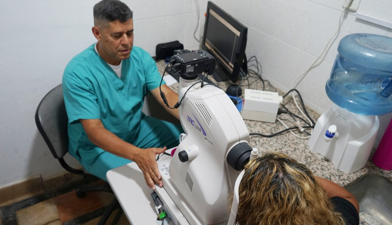 Este sábado vuelve a estar disponible el retinógrafo público en el Hospital Irurzun