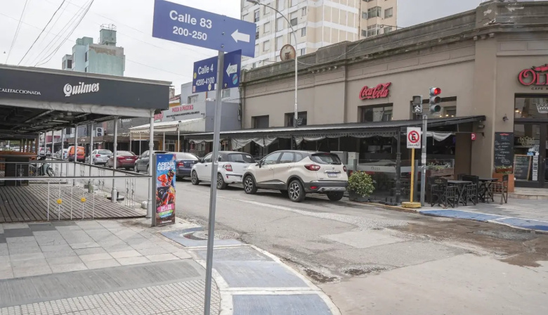 Temporada de verano: Habrá una nueva peatonal en calle 4 y cambios de tránsito en calle 83 y avenida 502
