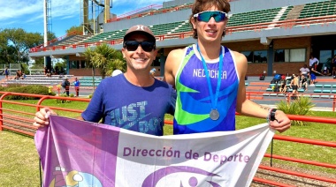 Marchetti logró un podio en el Provincial y sacó pasaje a la cita máxima del atletismo argentino