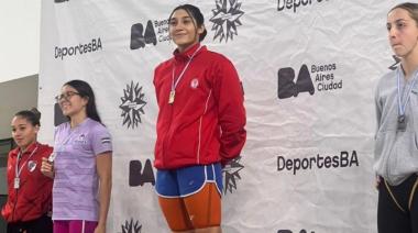 Guadalupe Angiolini sigue batiendo marcas: récord nacional, dorada y marca para el Mundial