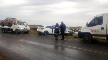 Grave accidente en Ruta 55: murió un médico que iba a trabajar a Lobería y hay dos mujeres heridas
