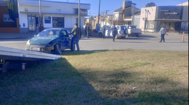 Choque en avenida 59 y 76 dejó demoras en el tránsito, aunque sin heridos de gravedad