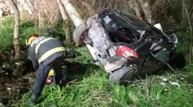 Nuevo accidente fatal en la Ruta 88: un conductor murió tras chocar contra un poste de hormigón