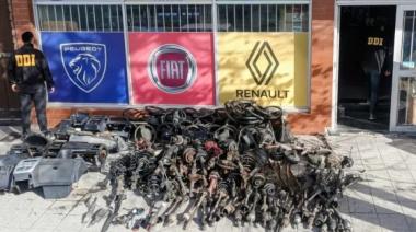 Clausuran un comercio en Necochea y secuestran cerca de 1700 autopartes