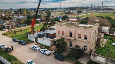 La Municipalidad inició la reforma integral de la Comisaría Segunda de Quequén