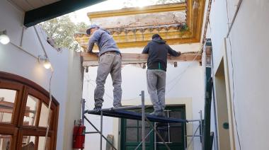 Comenzó la reparación del techo del Museo Histórico Regional