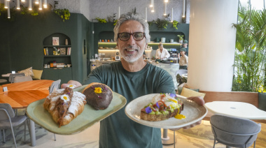 Juan Miceli, el necochense que dejó el periodismo y debuta en la gastronomía con un café “verde” en Retiro