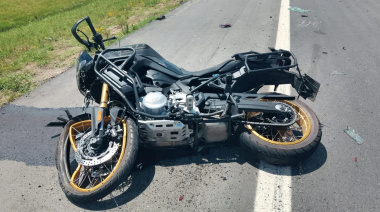 Tragedia en la Ruta 2: murieron un comerciante y su hija tras un violento choque con una moto