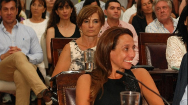 Majo Hegui puso el foco en la gestión, la agenda social y la seguridad