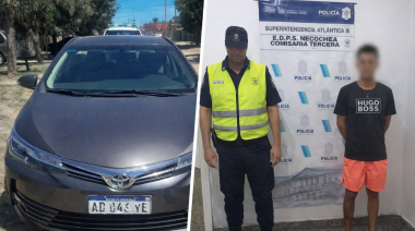 Operativo Sol a Sol: interceptan un vehículo robado en la vía pública