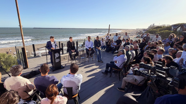 Kicillof anunció en Quequén el inicio de la planta de potenciación eléctrica para Necochea