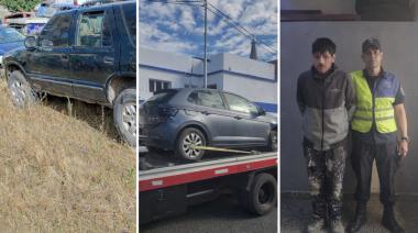 Operativo policial en Necochea: tres allanamientos, un detenido y vehículos robados recuperados
