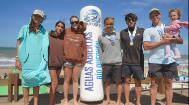 Taien Torales y Cuello Guglielmetti ganaron la segunda edición de la travesía Río-Playa