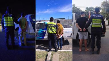 Tres intervenciones policiales en Necochea y Quequén: un detenido por agredir a un policía, otro por disparos contra una vivienda y un demorado en la playa