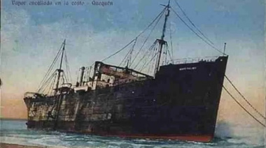 Se cumplen 102 años del encallamiento del Monte Pasubio, un hecho que marcó la historia de Quequén