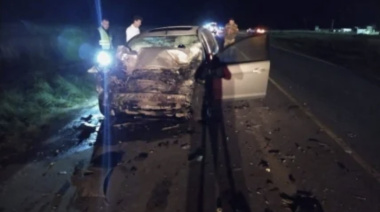 Tragedia en la Ruta 227: dos muertos tras chocar un auto contra un camión cerca de Napaleofú