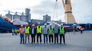 Puerto Quequén marca un hito: llega carga para Vaca Muerta y se fortalece el rol de YPF en la logística nacional